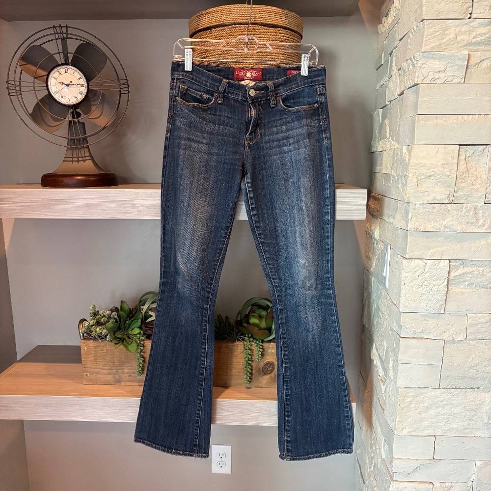 Lucky Brand Sofie Boot Cut Jean  Size  4/27 Long